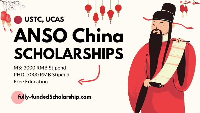 ANSO Scholarships 2024 for Young Talents in China