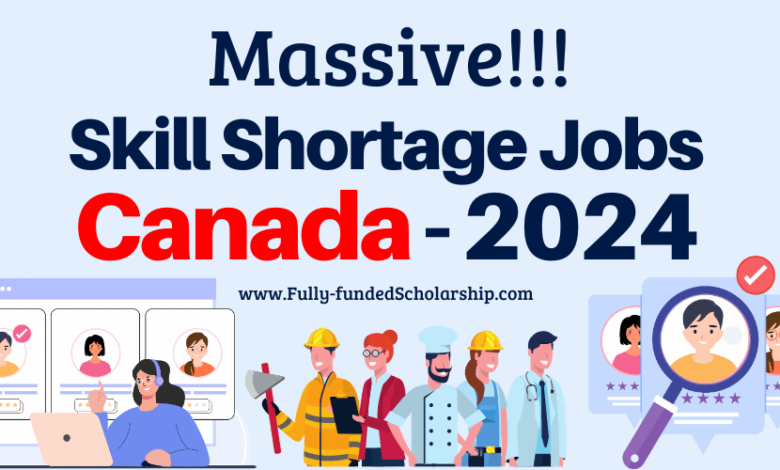 List of High Demand Jobs in Canada in 2024 Due to Massive Skill Shortages