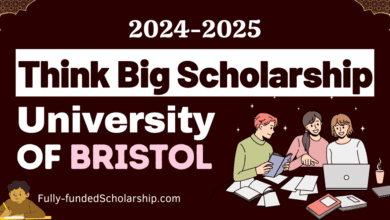 Think Big Scholarship 2024-2025 by British University of Bristol