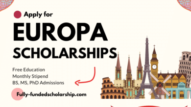 2024 France Excellence Europa Scholarships
