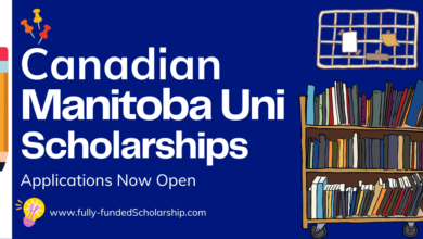 Canadian University of Manitoba Scholarships 2024