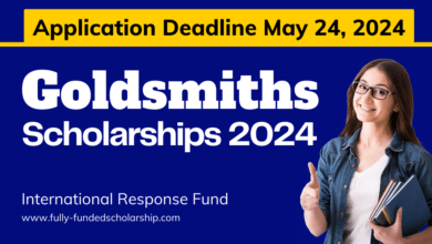 Goldsmiths University of London Scholarships 2024 Announcement