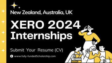 Internships in New Zealand, Australia, UK by XERO 2024