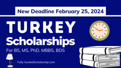 Urgent Update Deadline Extension of Turkey Government Scholarship 2024